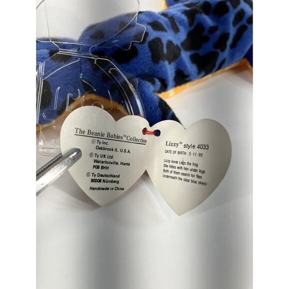 Ty Beanie Babies Bundle (2pcs) Lizzy And Lizzy McDonald’s Toy - Picture 13 of 13